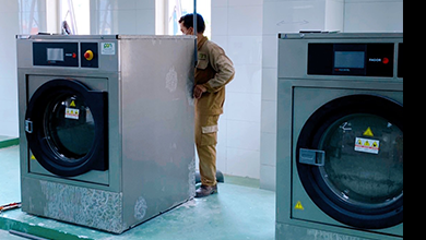 Pan Trading lắp đặt và bàn giao máy giặt công nghiệp tại Bệnh viện Trung Ương Huế