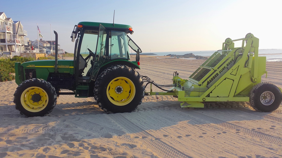 Máy vệ sinh bãi biển