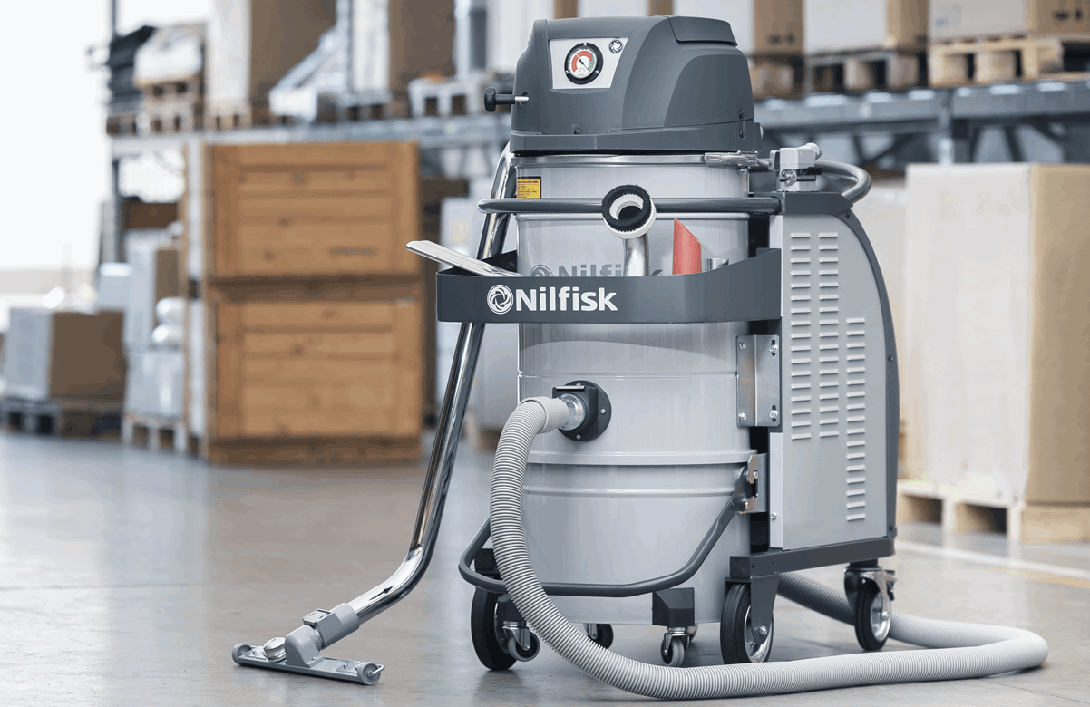 Máy hút bụi công nghiệp dùng Pin-Lithium đầu tiên của Nilfisk