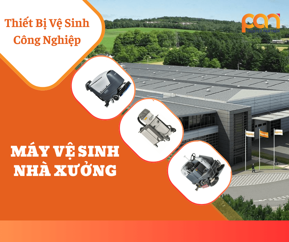 Máy vệ sinh nhà xưởng chuyên dụng nhanh, hiệu quả