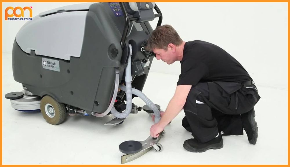 Lỗi máy chà sàn công nghiệp Nilfisk: Nguyên nhân & cách sửa