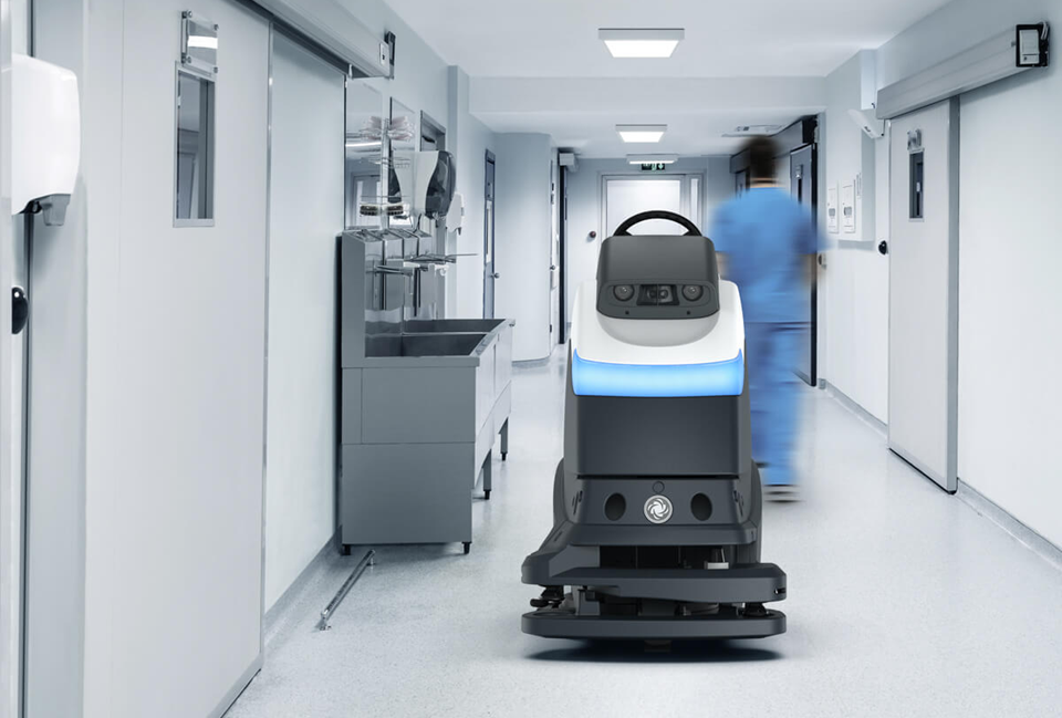 Ứng dụng Robot vệ sinh sàn cho ngành y tế