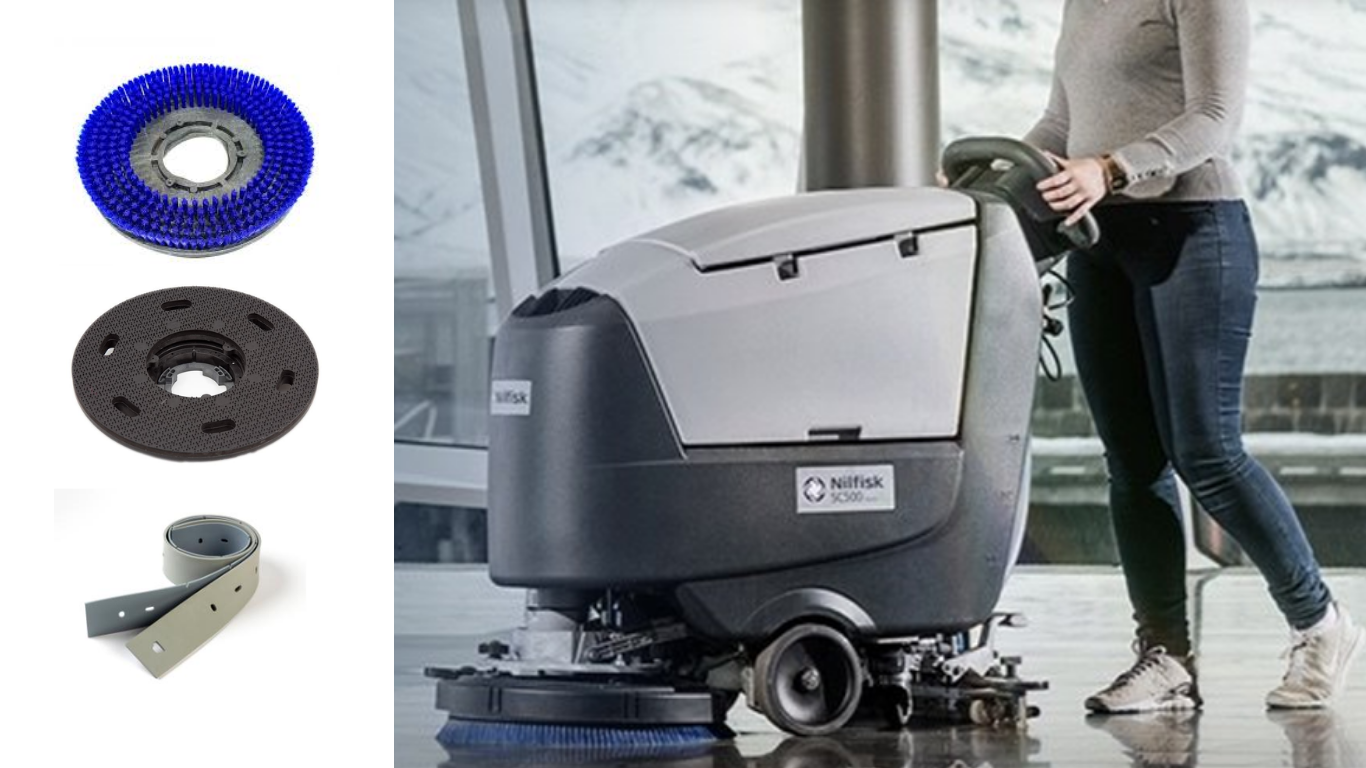 Linh kiện và vật tư tiêu hao của máy chà sàn liên hợp: Hiểu đúng - Dùng bền