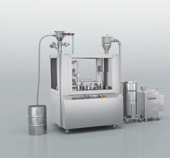 Hệ thống cấp liệu Nilfisk – Giải pháp tối ưu cho ngành Dược phẩm & Thực phẩm hiện đại