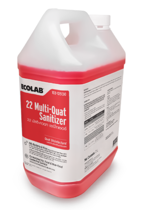 22 Multi Quat Ecolab – Hóa chất khử khuẩn bề mặt tiếp xúc thực phẩm
