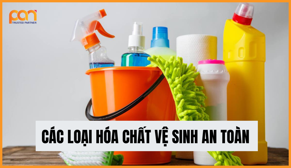 Các loại hóa chất vệ sinh sàn an toàn phổ biến