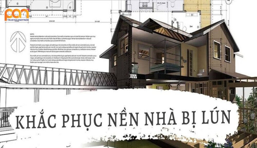 Cách khắc phục nền nhà bị lún hiệu quả