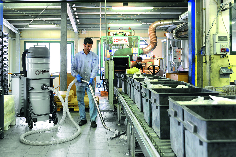 Máy hút bụi công nghiệp | Loại điện 3 pha