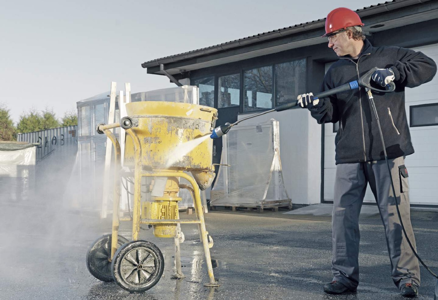 Máy phun rửa áp lực nước lạnh