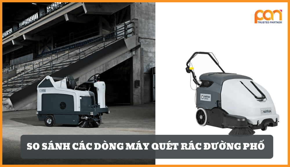 So sánh chi tiết các dòng máy quét rác nhà xưởng